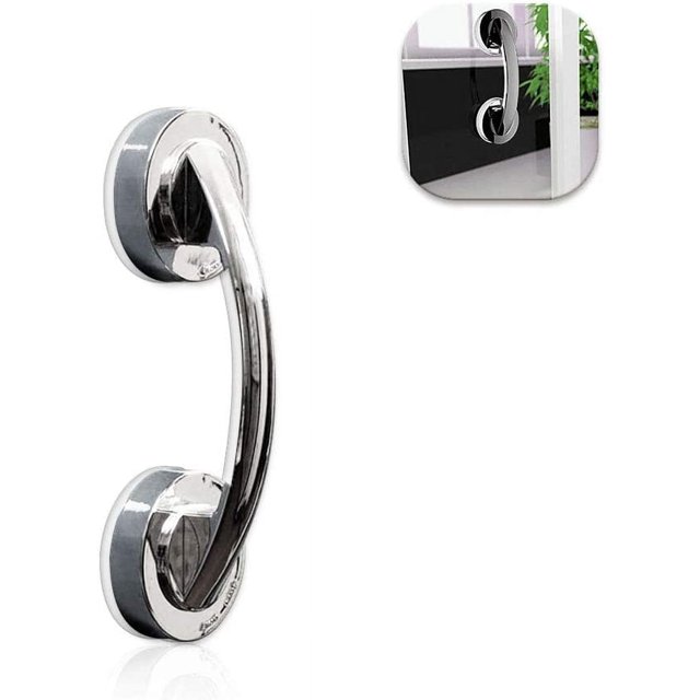 Kitchen-dream Suction Cup Door Handle Bathroom Anti-Slip Suction Rails, Portable