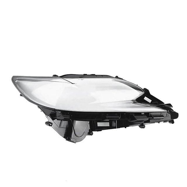 Cubierta de lente de faro derecho de automóvil Pantalla de lámpara de faro delantero Pantalla de lente de lámpara para ES S200 ES250 ES300 2 Transparente