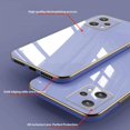 thumbnail image 3 of Compatible with Realme 9 Pro Case Silicone Shockproof Realme 9 Pro Phone Case Anti-Scratch Ultra Thin Plating TPU Cases (Realme 9 Pro, Lavender Grey), 3 of 13