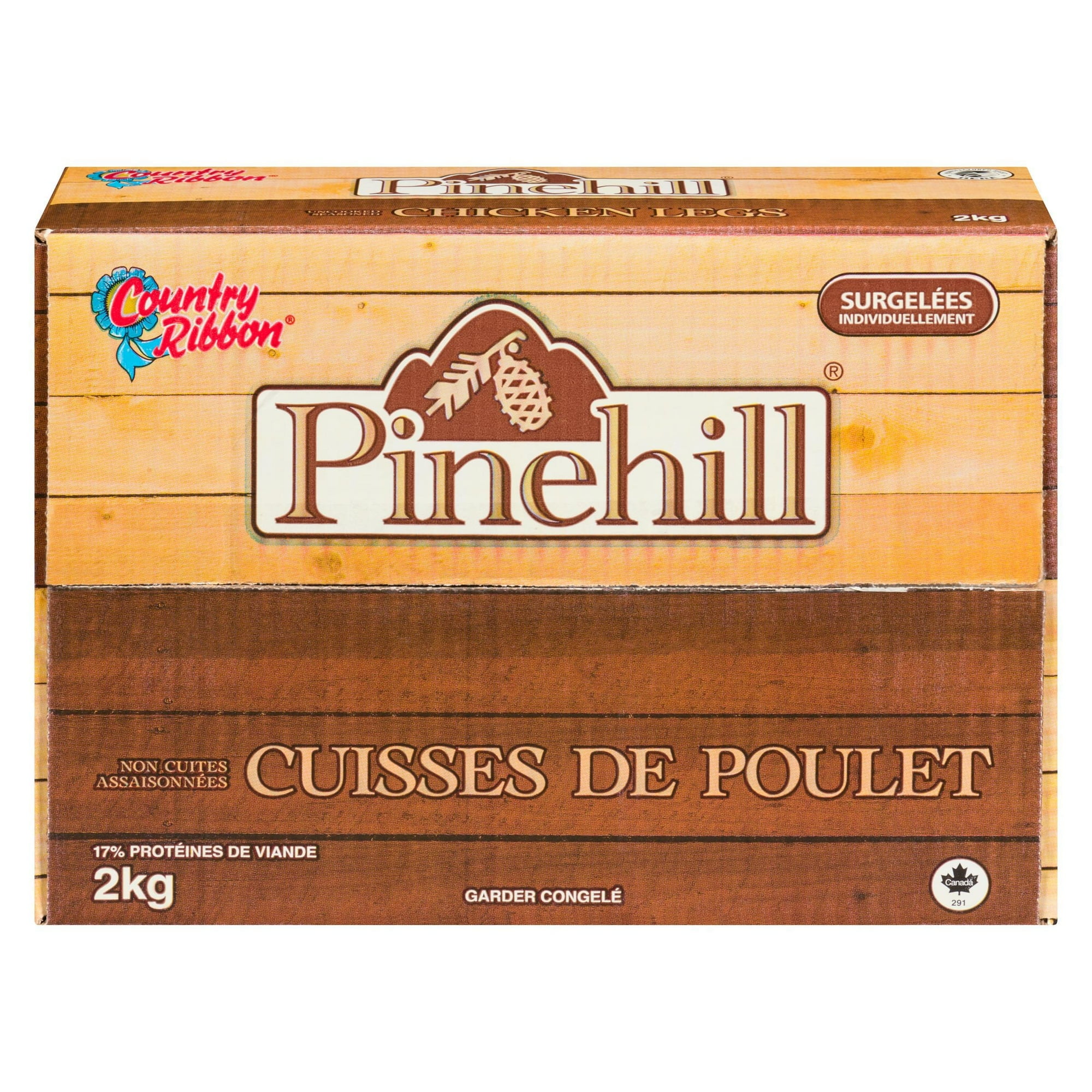 Pinehill non cuites assaisonees Cuisses de poulet