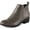 Grey Smooth, variant on American Rag Womens Cadee Faux Leather Ankle Booties Black 5.5 Medium (B,M)