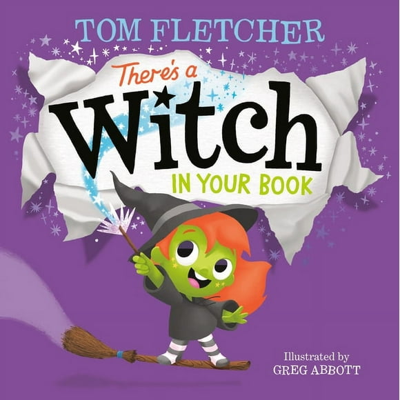 Who's In Your Book?: There's a Witch in Your Book : An Interactive Book For Kids and Toddlers (Hardcover)