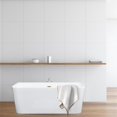 thumbnail image 4 of Groda 63" x 30" Acrylic Flatbottom Soaking Bathtub in White with Drain/Overflow, 4 of 13