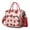 Red-90, variant on Classic Checkered Lunch Box – Vintage Plaid Insulated Cooler Tote with Dual Compartments & Multi-pocket Organizer Reusable for Work School or Gifts