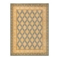 thumbnail image 3 of Unique Loom Edinburgh Collection Area Rug - Zinnia (9' x 12' 2" Rectangle Blue/Beige), 3 of 7