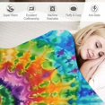 Jeuxus TieDye Flannel Blanket Gifts for All Seasons Premium Anti