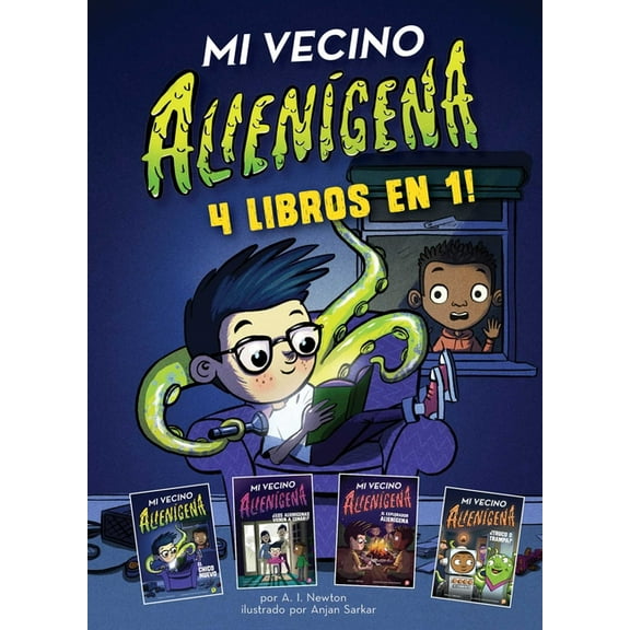 Alien Next Door Mi Vecino AlienÃ­gena: 4 Libros En 1, (Paperback)
