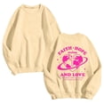 thumbnail image 1 of Rbaofujie Sweat à Capuche pour Enfants, Sweat Imprimé à Manches Longues, Col Rond, Beige, 1 of 2