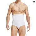 thumbnail image 1 of Ropa interior para hombre Cintura adelgazante Entrenador Corsé Calzoncillos Fajas corporales, Blanco, M sidaley AP001430-05, 1 of 7