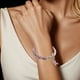 thumbnail image 5 of Pulsera De Cadena Tejida Con Lazo Rosa, Joyer a Ben Fica, Ajustable Y Hecha a Mano, Estilo Bohemio, Regalo Para Mujer, Apoyo a Causas, Accesorio De Moda, Pulsera Nica, Pulsera Colorida, 5 of 5
