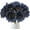 Blue, variant on Zukuco 6PCS Vintage Sunflowers Artificial Flowers Long Stem Silk Fake Large Sunflowers Bouquet Arrangement for Vase Wedding Table Home Porch Indoor Outdoor Cemetery Decorations (Blue)