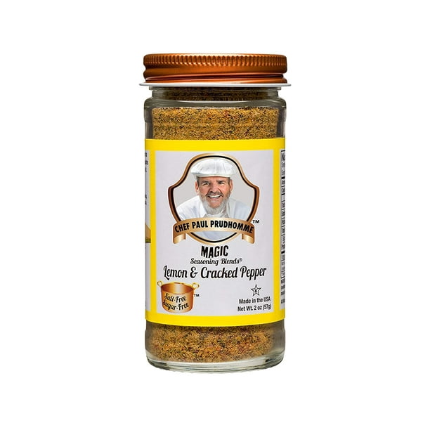 Chef Paul Prudhommes Magic Seasoning Blends No Salt & No Sugar, Lemon
