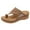 Brown, variant on VerPetridure Women's Platform & Wedge Sandals Women's New Embroidered Sandals With Flat Bottom And Thick Toe
