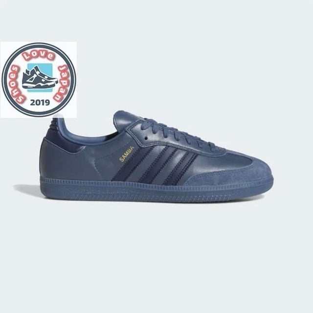 Ad-id-as Originals SAMBA ADV JH8803 Preloved Ink/Gold Metallic Men Skateboarding