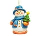 thumbnail image 2 of Seyotauo Christmas Snowman Ornaments Double Sided Xmas Hanging Decorations, Acrylic Snowman Figurines Ornament for Christmas Tree Wreath Fireplace Window Holiday Party Supplies Gift, 2 of 6