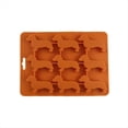 thumbnail image 3 of Molde de Silicona para Galletas de Chocolate con Forma de de Perro Salchicha, Bandeja de Hielo para el Hogar, Herramientas de Cocina, Molde de Silicona, MarróN, 3 of 5