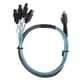 thumbnail image 1 of Câble de connexion 12 Gbit/s MINI SAS 38 broches SFF‑8654 vers 4 câbles de transmission de données SATA pour serveur, 1 of 4