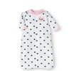 Newborn Baby Girl Gown Snuggle Sleep Bag