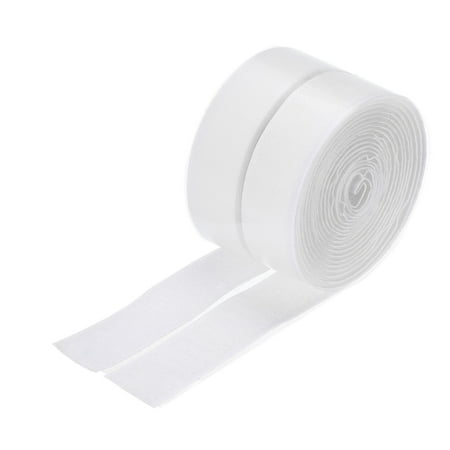 Uxcell Self Adhesive Cable Ties 3 Meters 25mm Hook and Loop Cord Wraps White  Fasten 