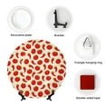 thumbnail image 4 of Disketp Tomatoes And Chili Ceramic Plate Dinner Plates Bone China Decorative Plates Art Ceramic Ornaments for Wall Hanging Decoration -8in, 4 of 6