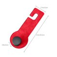 thumbnail image 3 of Car Accessories Portable Leather Car Seat Back Hidden Hooks Invisible Gasoline Car Rear Backpack Small Things Storage Hooks on Clearance, 3 of 7