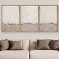 thumbnail image 2 of PixonSign Framed Canvas Print Wall Art Set Gray Pastel Watercolor Color Field Abstract Shapes Illustrations Modern Art Bohemian Nordic Relax/Calm - 24"x36"x3 Natural, 2 of 5