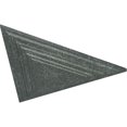 thumbnail image 3 of Ekena Millwork 19"W x 16 5/8"H x 1 1/8"P Triangle Ceiling Medallion, Hand-Painted Athenian Green Crackle, 3 of 6