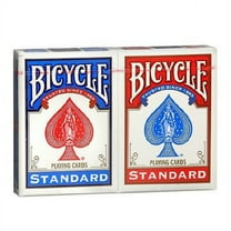 1 Deck Bicycle Rider Back 808 Standard Poker Playing Cards Red or Blue