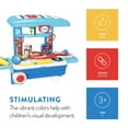 thumbnail image 3 of Lil' Doctor Ensemble de Jeu Bagage (23 Pcs), 3 of 5