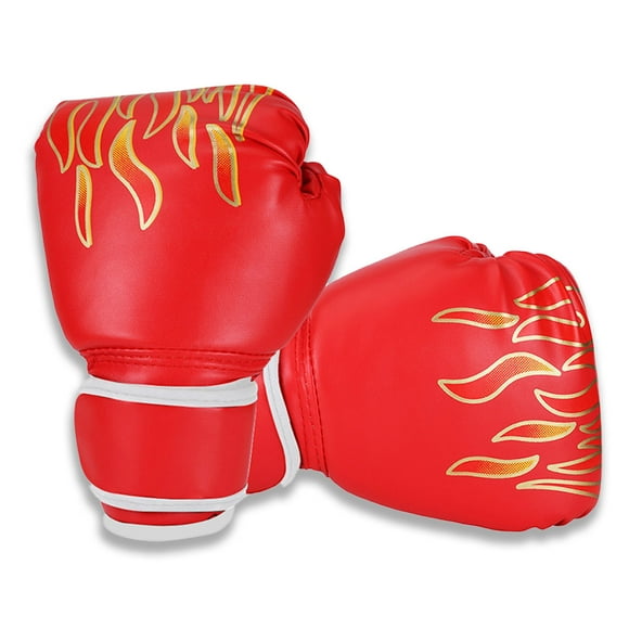 Naiovety Guantes de boxeo para niños Entrenamiento de golpes para niños Cómodo algodón Entrenamiento portátil Lucha Ejercicio Mitones Type6 NO6