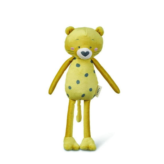 SARO Sensory "Jungle Party" Plush Toy - Cheetah: Crinkle, Sensory, & Developmental Toy for Infants & Newborns