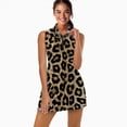 thumbnail image 2 of Leopard print animal seamless texture Sports Dresses Women Tennis Dress Outdoor Badminton Golf Quick-Drying And Breathable Sports Dress, 2 of 4