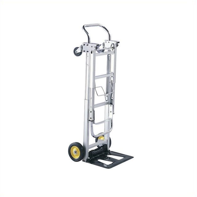 Pemberly Row Diable à Plateforme en Aluminium Convertible et Escamotable