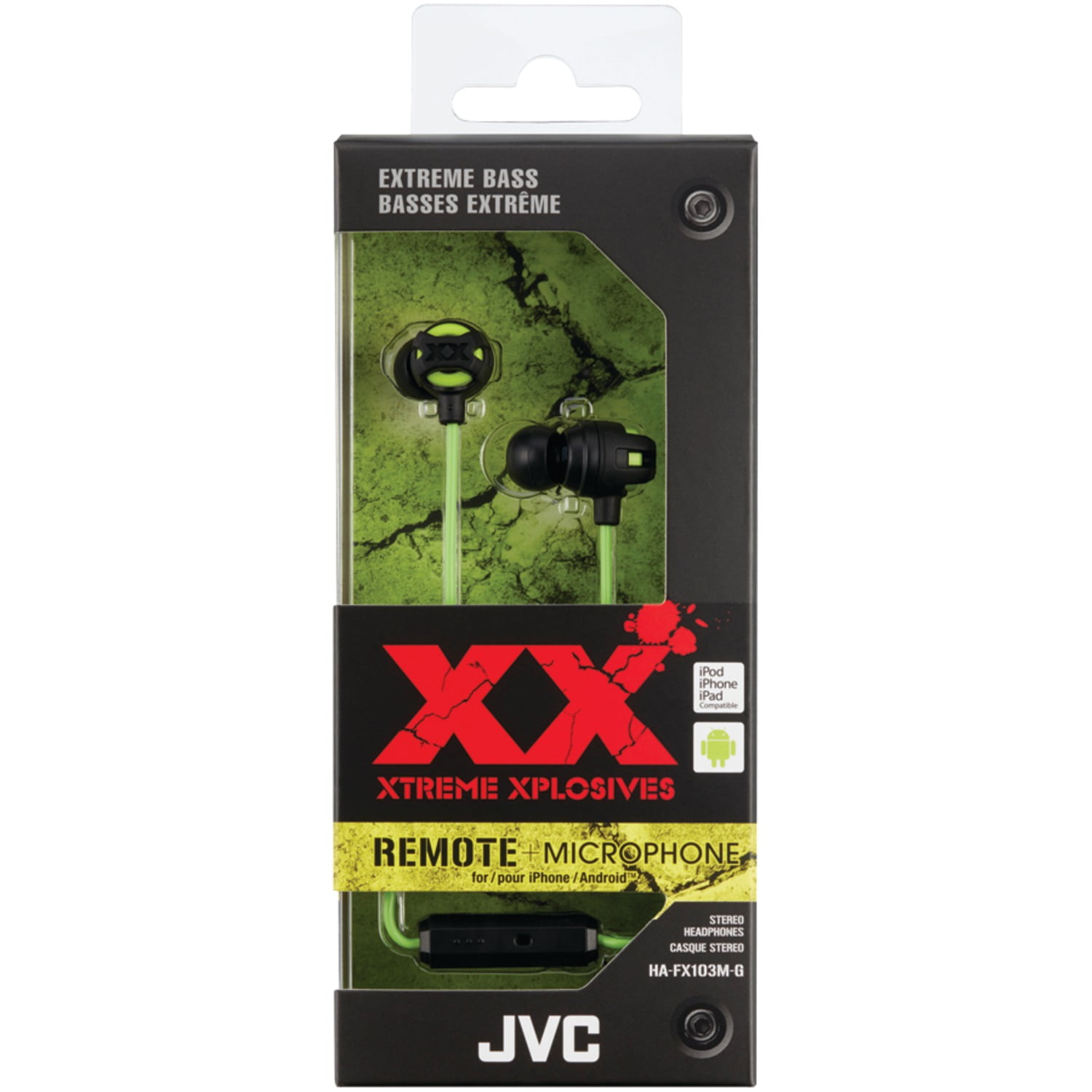 JVC XX Xtreme Xplosives イヤホンセット JVC XX Xtreme Xplosives イヤホンセット XX シリーズ