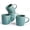 Peacock Green, variant on Famiware Meteor 4 Pieces Mug Set, Peacock Green