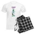 thumbnail image 6 of CafePress - Cthulhu Rises Men's Light Pajamas - Men's Light Loose Fit Cotton Pajama Set, 6 of 7