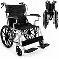 thumbnail image 1 of Silla Ruedas Plegable Aluminio Ligera Todo Terreno Premium, 1 of 10