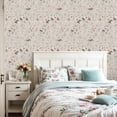 thumbnail image 4 of Peel and Stick Wallpaper Farmhouse Decor Vintage Floral Blush Self Adhesive Removable Renter Friendly Contact Paper for Bedroom 17.7in x 118in, 4 of 8