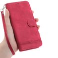 thumbnail image 3 of Wallet Case for Honor X9D Flip Phone Case with Card Slots, Cash Pocket, Kickstand, Magnetic Closure & Wrist Strap, TPU Soft Shell Cover Red, 3 of 6