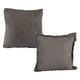 thumbnail image 1 of Set de 2 Cojines Decorativos DICASA Bless Cuadrado Gris Oscuro, 1 of 7