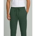 thumbnail image 3 of Real Essentials 3 Pack: Men's Ultra Soft Cotton Pajama Pants - Sleep Lounge PJ Joggers with Pockets (Available in Big & Tall), 3 of 4