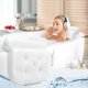 thumbnail image 1 of Almohada de baño ergonómica con soporte para el cuello y la espalda - Cómodas almohadas de bañera para relajación Cojín con malla de aire 4D Bañera de hidromasaje con ventosa fuerte Accesorios de baño, 1 of 5