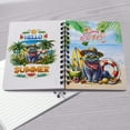 thumbnail image 4 of British Shorthair Hello Summer with Sunglasses and Surfboard Tropical Vibes Spiral Bound Journal Cat Lover Kitten Owner Gifts 5x7in Spiral Notebook - 00007, 4 of 5