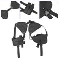 thumbnail image 5 of Durable Black Shoulder Gun Holster Pouch Adjustable Holster with Magazine Pouches, 5 of 5