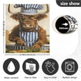 thumbnail image 5 of Chef Cow Dishwasher Magnet Cover Reuseable Refrigerator Magnet Cover Decal Kitchen Fridge Microwave Stickers Hoilday Party Decor 23 x 26 inch, 5 of 5
