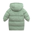 thumbnail image 2 of Boys Girls Winter Hooded Long Down Coats Outwear Kids Windproof Puffer Jackets Padded Parka Outwear 4-9Y, 2 of 9