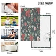 thumbnail image 6 of Yayeee 2 Pack Hand Towels for Bathroom 100% Cotton 16" x 28" Soft Absorbent Kitchen Towel, Green Christmas, 6 of 7