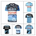 thumbnail image 2 of 2024 Cronulla Sharks Camiseta de rugby de entrenamiento indígena / pantalones cortos - Hombre Talla: S-5XL (Nombre impreso y número) Calidad superior, 2 of 5