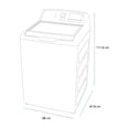 thumbnail image 4 of Lavadora Mabe LMH72201WBAB1 Automática High Efficiency 22 kg C/Display Digital Blanca LMH72201WBAB1, 4 of 4