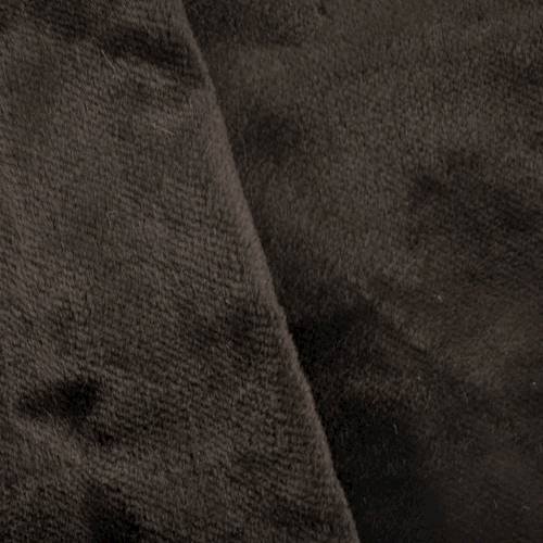 Dark Chocolate Brown Faux Fur, Fabric By the Yard